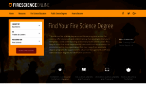 Firescience.org thumbnail