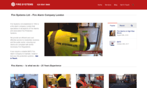 Firesystems.co.uk thumbnail