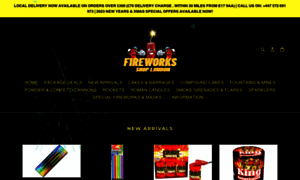 Fireworkshoplondon.co.uk thumbnail