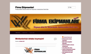 Firmaekipmanlari.wordpress.com thumbnail