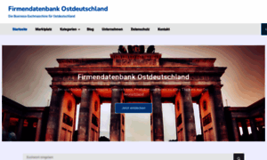 Firmendatenbank-ostdeutschland.de thumbnail