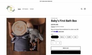 First-baby-bath.myshopify.com thumbnail