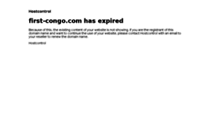 First-congo.com thumbnail