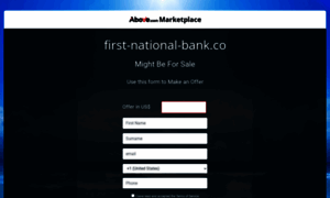 First-national-bank.co thumbnail