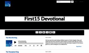 First15devotional.libsyn.com thumbnail