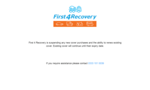 First4recovery.co.uk thumbnail