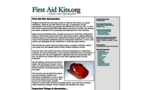 Firstaidkits.org thumbnail