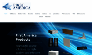 Firstamericaproducts.com thumbnail