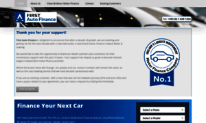 Firstautofinance.ie thumbnail