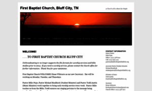 Firstbaptistbluffcity.org thumbnail