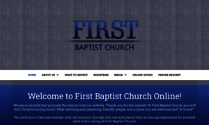 Firstbaptistchurchclinton.org thumbnail