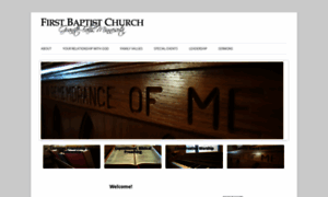 Firstbaptistgranitefalls.org thumbnail