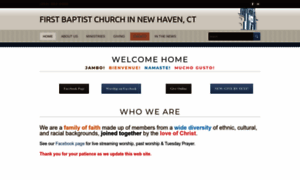 Firstbaptistnewhaven.org thumbnail