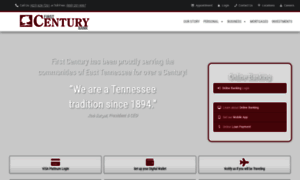 Firstcenturybank.com thumbnail