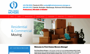 Firstchoicemovers-storage.ca thumbnail