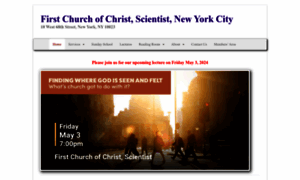 Firstchristiansciencechurchnyc.com thumbnail