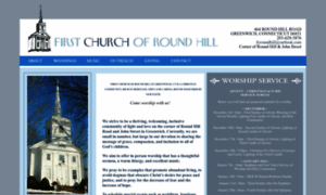 Firstchurchofroundhill.org thumbnail