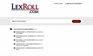 Firstcircuit.lexroll.com thumbnail