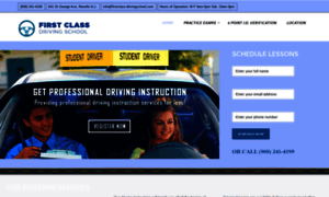 Firstclass-drivingschool.com thumbnail
