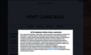 Firstclass.blog.hu thumbnail