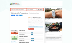 Firstclassbinary.finance.cutestat.com thumbnail
