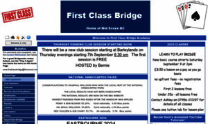 Firstclassbridge.com thumbnail