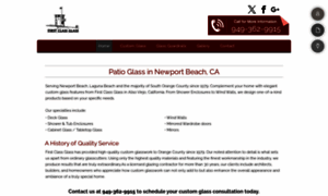 Firstclassglass.net thumbnail