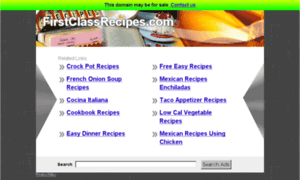 Firstclassrecipes.com thumbnail