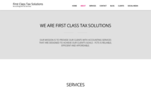 Firstclasstaxsolutions.com thumbnail