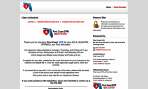 Firstcoastcpr.enrollware.com thumbnail