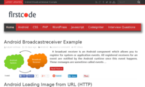 Firstcode.info thumbnail