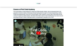 Firstcode.workable.com thumbnail