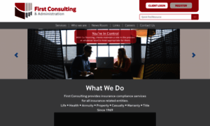 Firstconsulting.com thumbnail