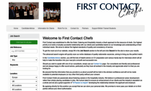 Firstcontactchefs.com thumbnail