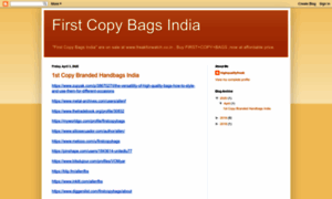 Firstcopyhandbagsindia.blogspot.com thumbnail