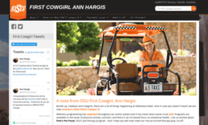 Firstcowgirl.okstate.edu thumbnail