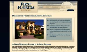 Firstfloridalending.com thumbnail