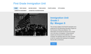 Firstgradeimmigrationunit.weebly.com thumbnail