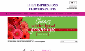 Firstimpressionsflowers.net thumbnail