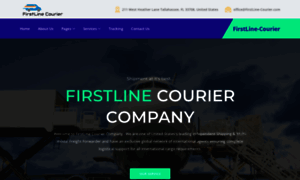 Firstline-courier.com thumbnail