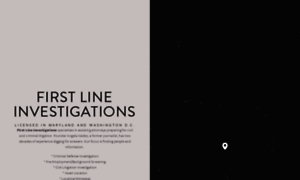 Firstlineinvestigations.com thumbnail