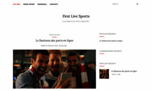 Firstlivesports.fr thumbnail