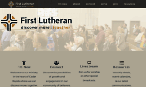 Firstlutherancr.org thumbnail