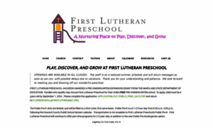 Firstlutheranpreschoolec.com thumbnail