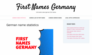 Firstnamesgermany.com thumbnail