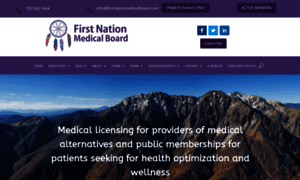 Firstnationmedicalboard.com thumbnail