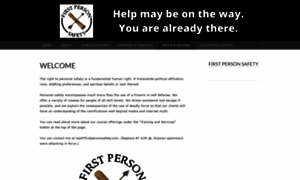 Firstpersonsafety.com thumbnail