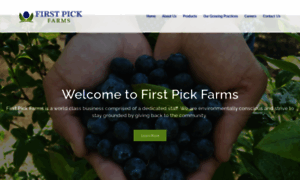 Firstpickfarms.com thumbnail
