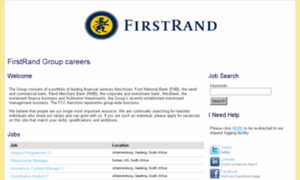 Firstrand-group-careers.ttcportals.com thumbnail