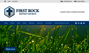 Firstrockbaptistchurch.org thumbnail